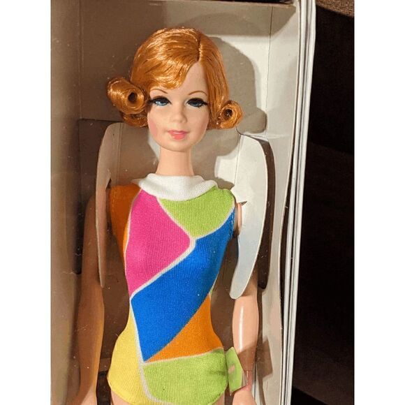 RARE - NEW Nite Lightning Stacey Doll Mattel 2005 Gold Label Reproduction NRFB - Picture 1 of 13